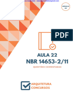 Aula 22 - NBR 14653-2 - Questões Comentadas