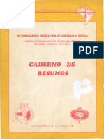 1988 5 Jornada Sulbrasileira de Cirurgia Plastica