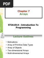 Chapter7 - Arrays (Programming I)