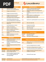 Basic Linux Commands Cheat Sheet