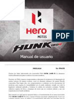 Manual de Usuario Hero Hunk 160r