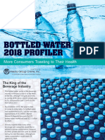 Bottled Water 2018 Profiler
