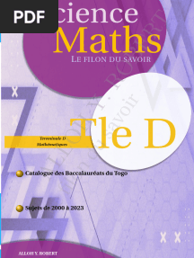 Bac D Togo Maths Style
