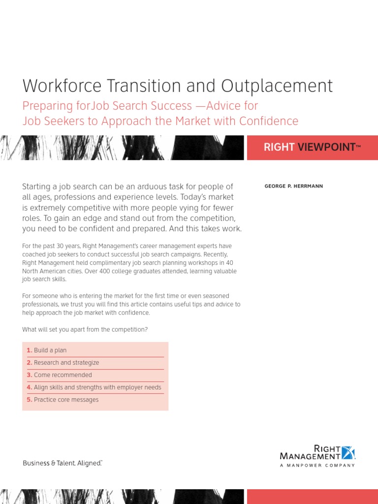 Job Search Success Tips for Confidence | PDF | Recruitment | Body Language