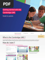 Cambridge One Student Guide | PDF