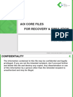 Aoi Core Files For Recovery & Simulation
