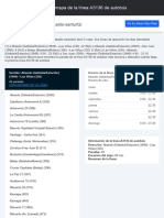 Bilbao-Barakaldo-Santurtzi: Horario y Mapa de La Línea A3136 de Autobús