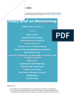 Policy Brief On Electrosmog - Español