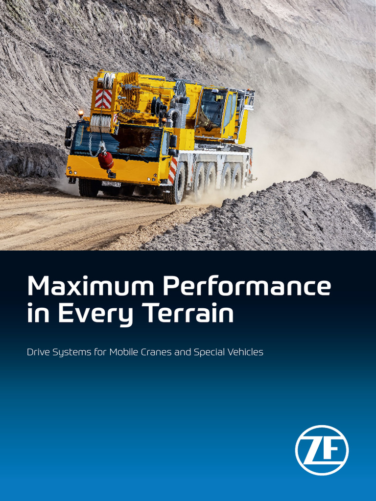 ZF Drive Solutions for Mobile Cranes | PDF | Automatic Transmission ...