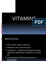 Water Soluble Vitamins