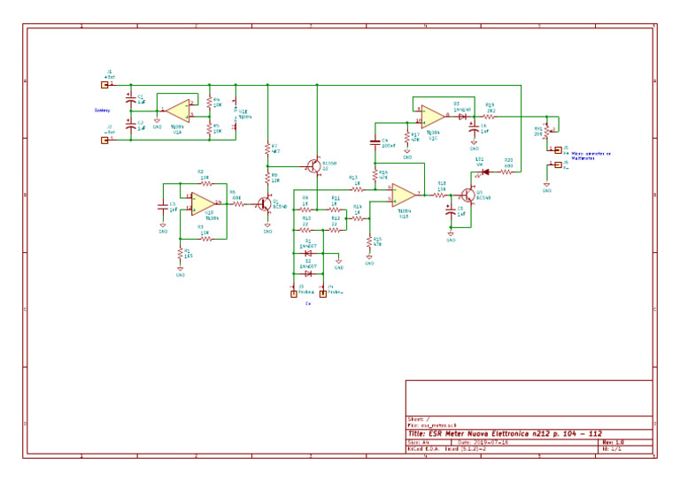 Esr Meter | PDF