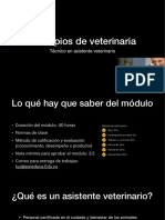 Clase #1 FV Principios de Veterinaria