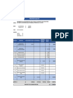 Presupuesto Analitico de Obra 2023