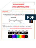 CH5-Activite 3-Spectres Lumineux