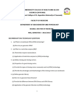 QNS Recombinant Dna Technology 2022