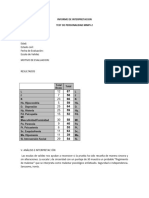 Informe de Interpretacion