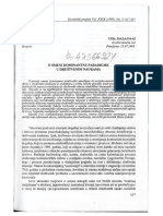 Vera Vratuša-Žunjić - 1995. O Smeni Dominantne Paradigme U Društvenim Naukama