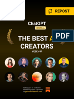 ? The Best AI Creators (WEEK 48) - @ChatGPT Central