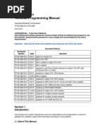 Terminal Programming SP4 2015