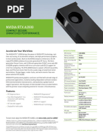 Nvidia RTX A2000 Datasheet