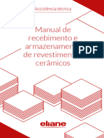 Manual de Recebimento e Armazenamento de Revestimentos Ceramicos