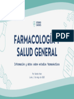 Presentación Farmacología Estructurada Iconos Línea Verde