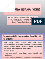 Hak Guna Usaha (Hgu)