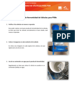 LB-CDP-INS-050- Prueba de Hermeticidad de Valvula para PSM