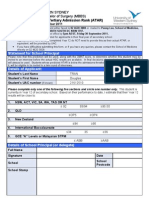 2011 Predicted ATAR Form