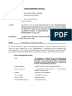 Informe de Inspector de Obra MM