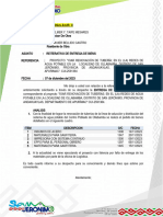 Informe #01.. - Falta de Entrega de Pedidos de Bienes