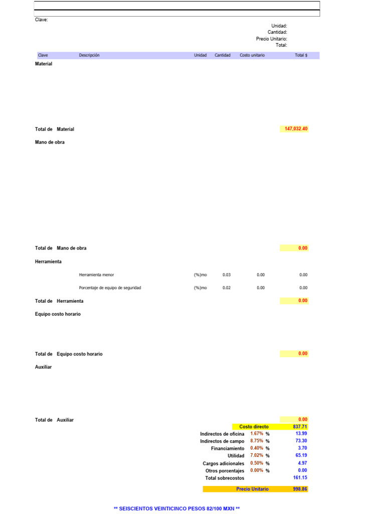 APU Formato | PDF