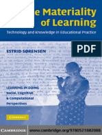 2009_theMaterialityOfLearning_estridSorensen