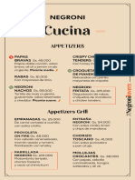 Cucina: Appetizers