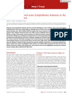 How I Treat Relapsed Acute Lymphoblastic Leukemia in The Pediatric Population