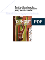 Test Bank For Chemistry An Atoms Focused Approach Second Edition Second Edition