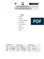 PO-MEL-09v00 Inspección Sistema Lubricación Perforadoras Ingersoll Rand