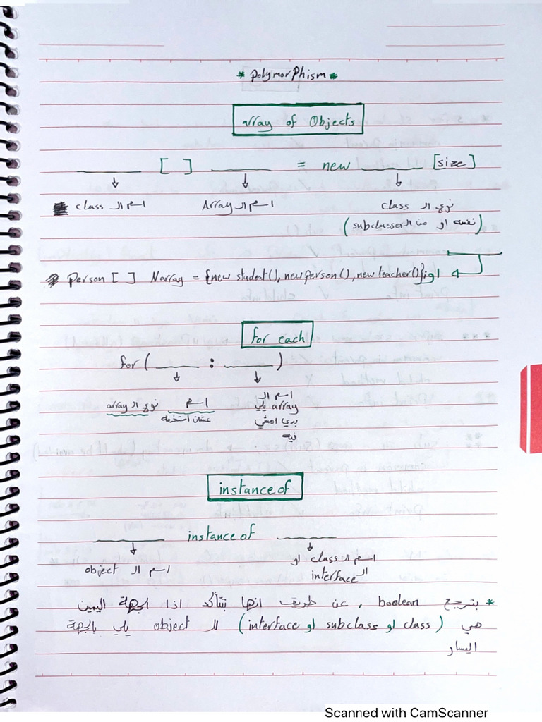 Polymorphism notes pdf