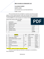 Informe de Actividac Deportiva