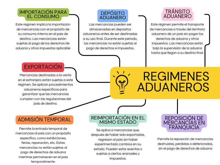 Tipos de Régimenes Aduaneros | PDF