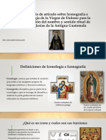 Análisis de Artículo Sobre Iconografía e Iconología de
