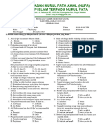 Soal PAS 1 Qur'an Hadist TP 23-24