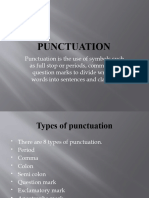 Punctuation PRESENTATION Rajat