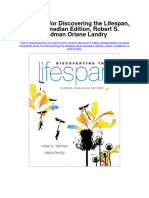 Test Bank For Discovering The Lifespan 2nd Canadian Edition Robert S Feldman Oriane Landry