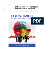 Test Bank For Economics For Managers 3 e 3rd Edition Paul G Farnham