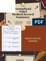 Normal Is As I Medical Records
