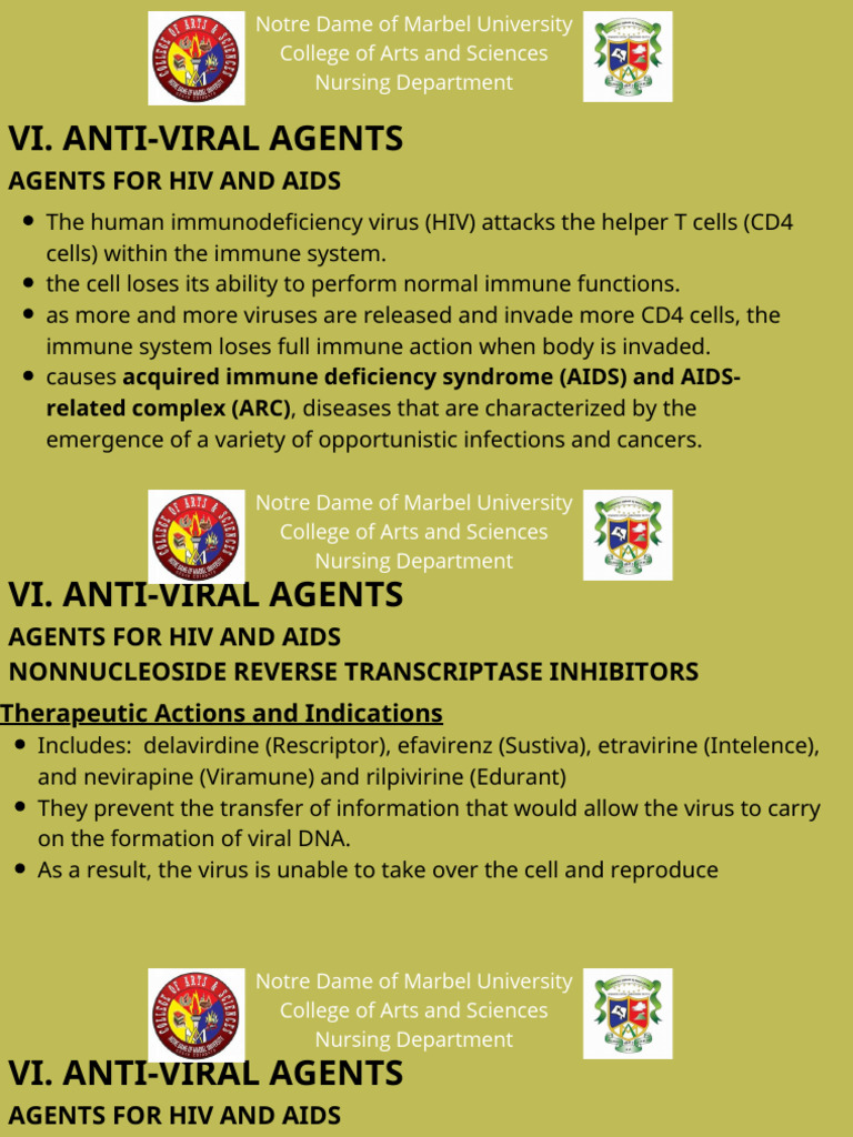 3 Chemotherapeutic Agents Lecture Part 3 PDF Chemotherapy Hiv/Aids