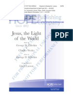Jesus, The Light of The World: George D. Elderkin Charles Wesley George D. Elderkin Lloyd Larson