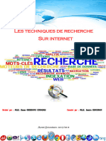 Cours Techniques de Recherche