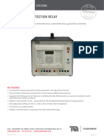 PSA15 Differential Protection Datasheet